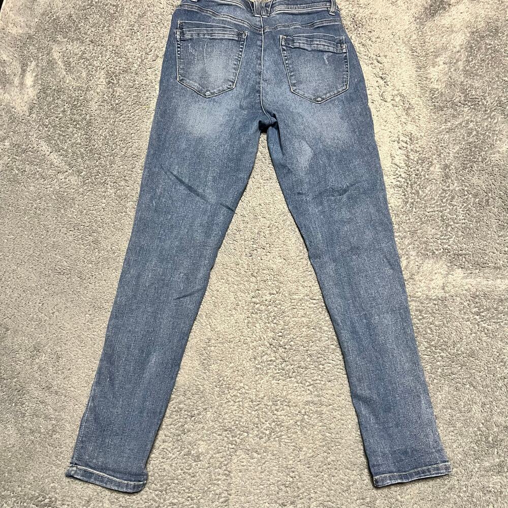 Democracy Ab Tech Jeans Pants Women 6 (29x28.5) Ankle Blue Denim - Picture 3 of 11